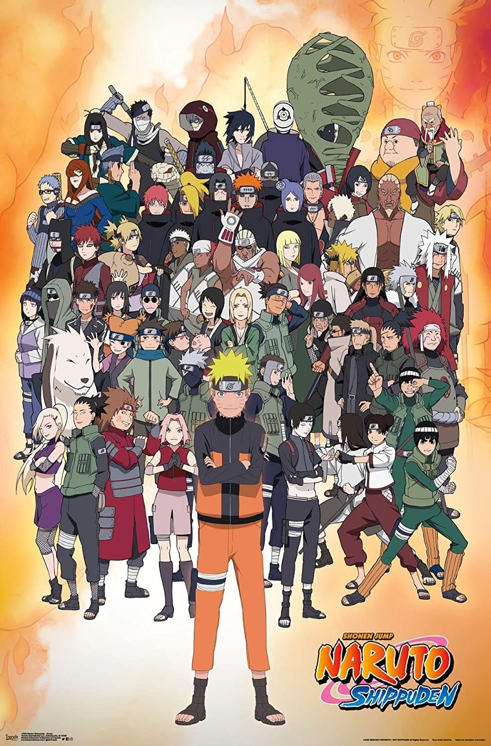 Naruto Shippuden official poster (Image via Studio Pierrot)