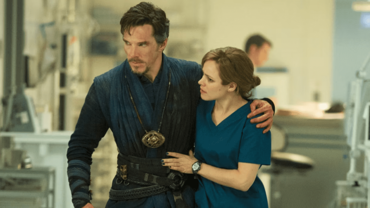 Benedict Cumberbatch, Doctor Strange, Stephen Strange, Dr. Christine Palmer, Rachel McAdams