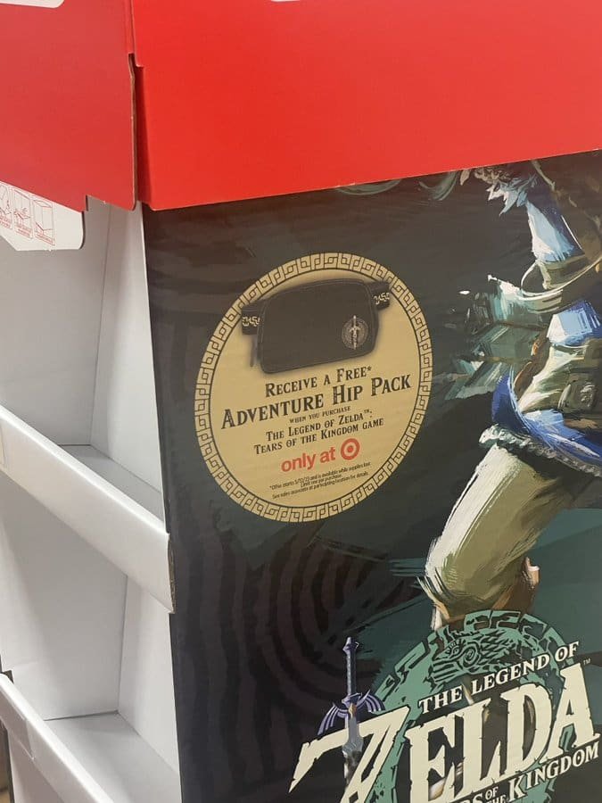 Zelda: Tears of the Kingdom gets a Target-exclusive adventure hip pack - - News | Zelda: Tears of the Kingdom,target | GamesHorizon