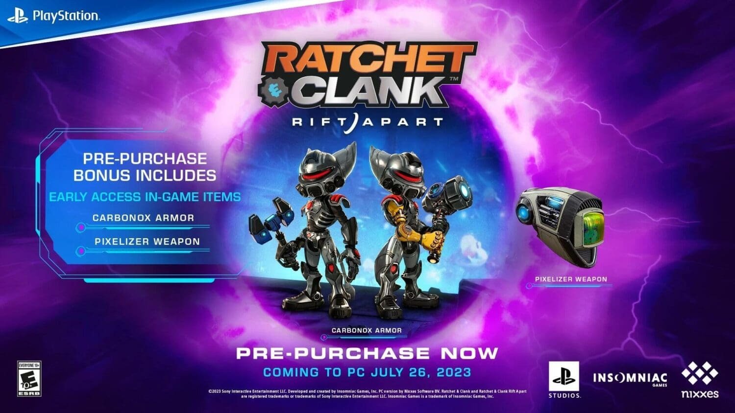 Ratchet & Clank: Rift Apart is coming to PC in July - - News | Ratchet & Clank | GamesHorizon