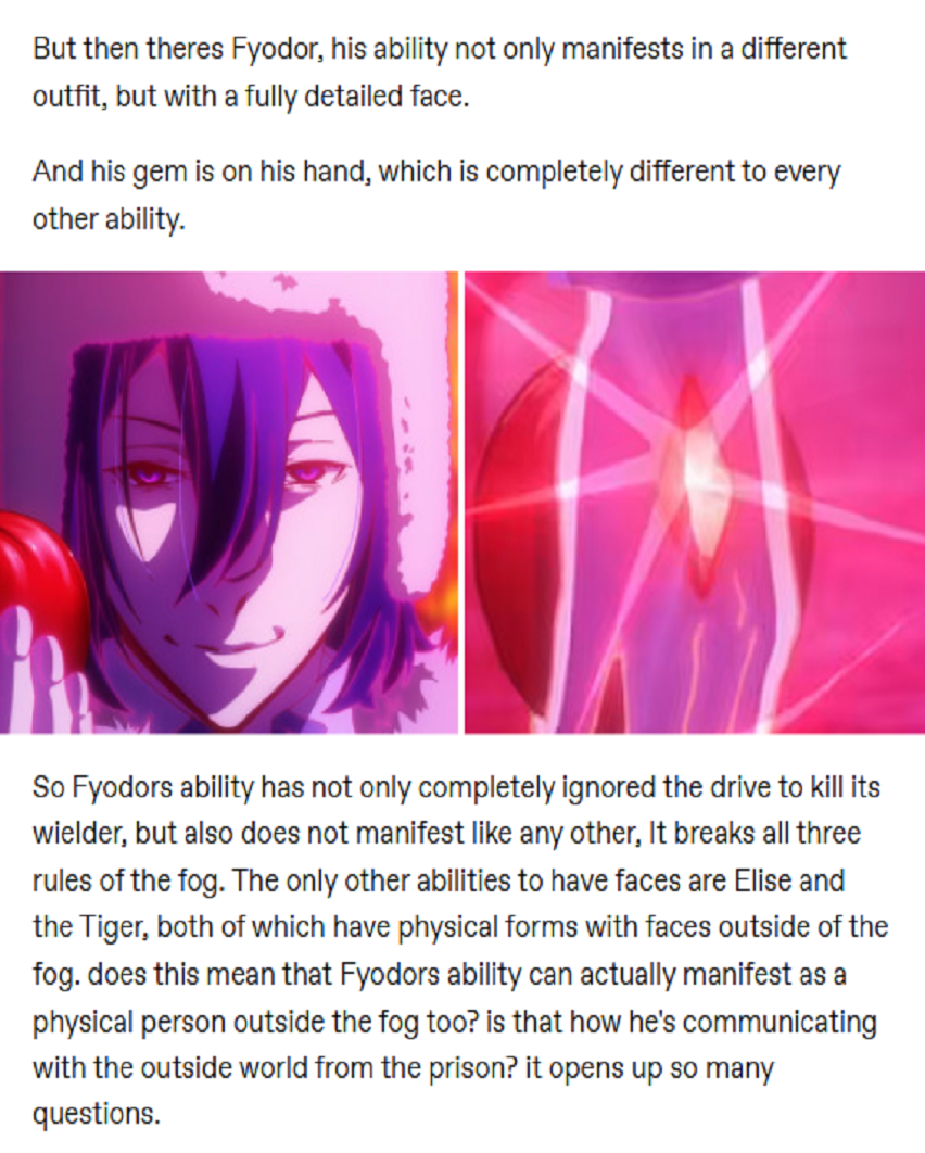 Bungo Stray Dogs theory suggests the possibility of two Fyodors - - Guides | Bungo Stray Dogs,Fyodor Dostoevsky,Dead Apple | GamesHorizon