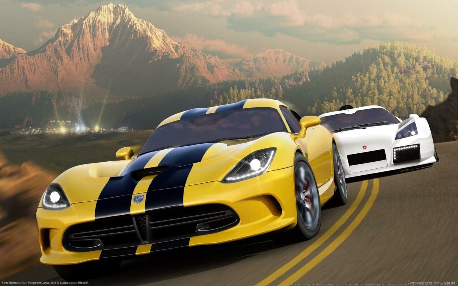 Forza horizon 1 key art