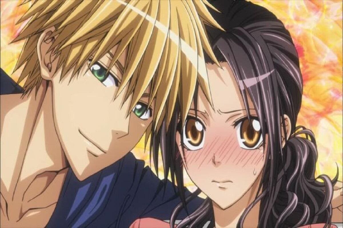 Takumi Usui and Misaki Ayuzawa in Maid Sama! 