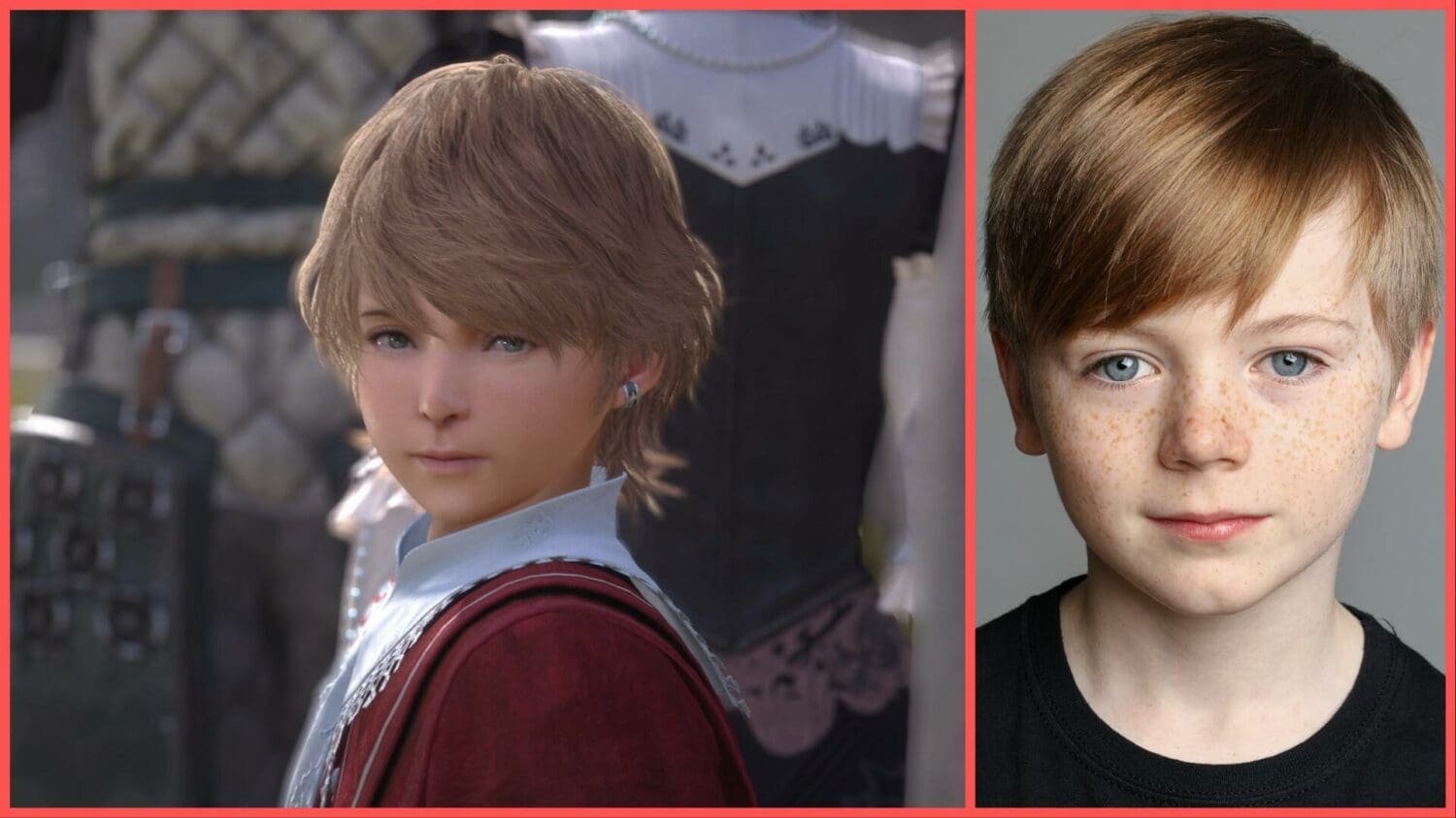 Logan Hannan as Joshua Rosfield in Final Fantasy 16 