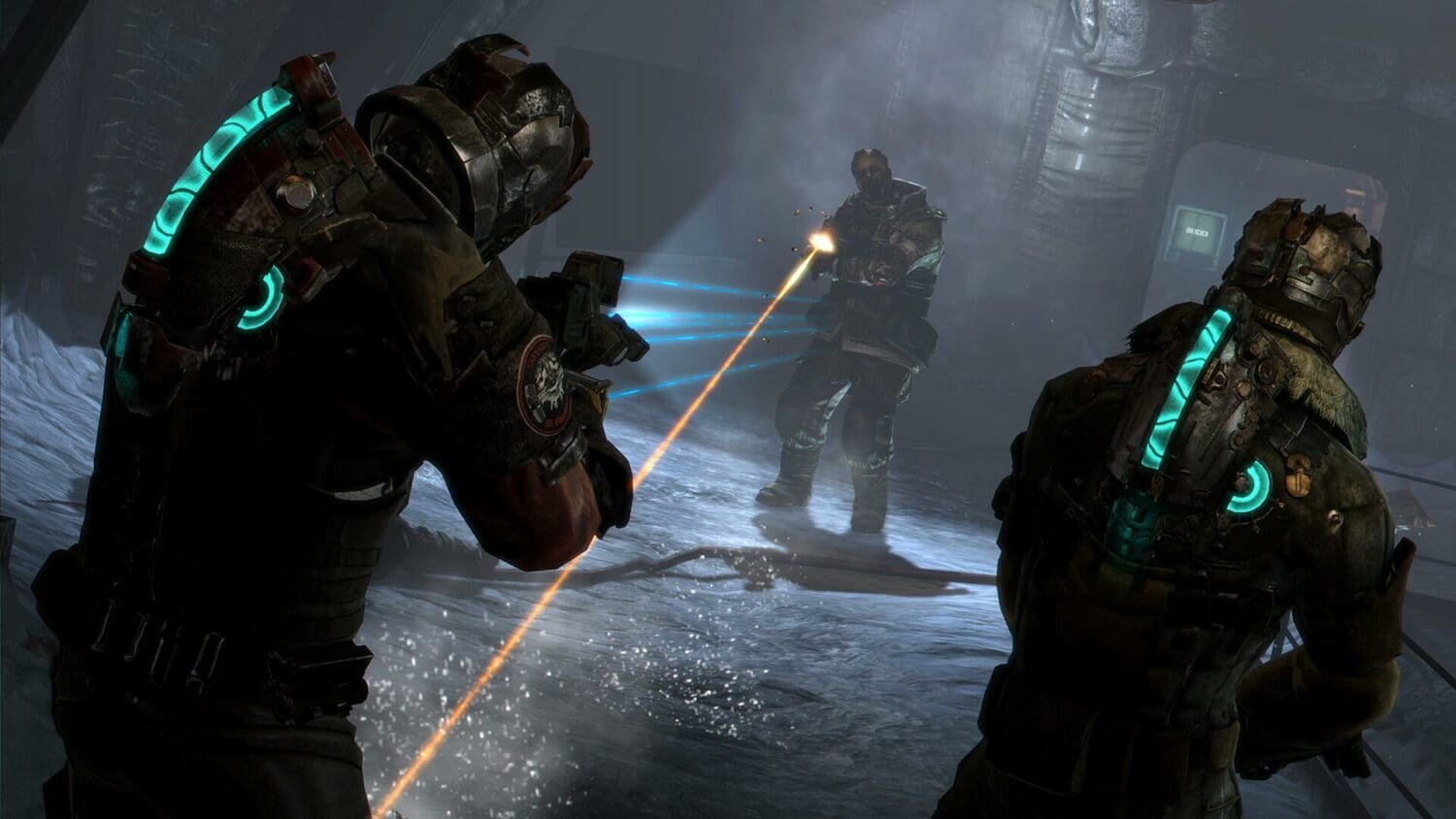 Screenshot of gameplay from Dead Space 3 