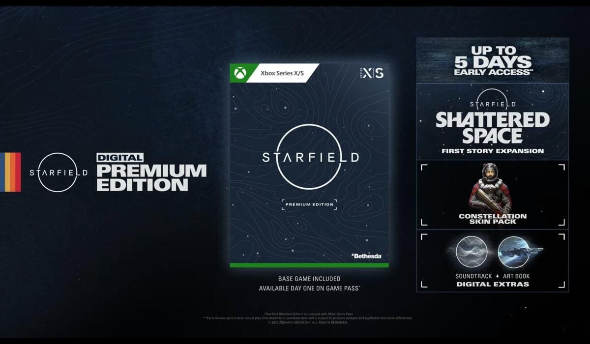 Starfield Shattered Space DLC will be included in Premium and Constellation Editions