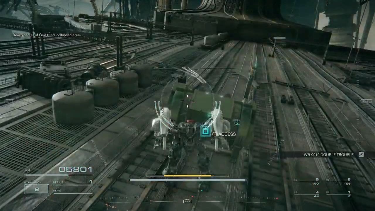 Double Trouble Chainsaw location in Armored Core 6