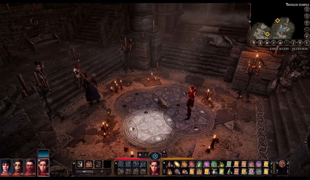 Moon door puzzle in Baldur's Gate 3