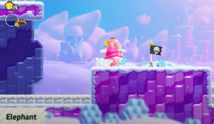 Elephant Princess Peach in Super Mario Bros Wonder