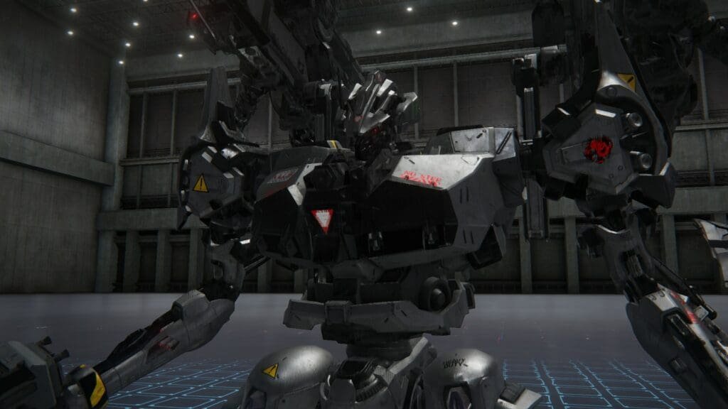 Shade Eye in Armored Core 6 equipped by a player