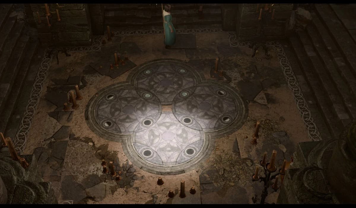 Solved Moon door puzzle in Baldur's Gate 3