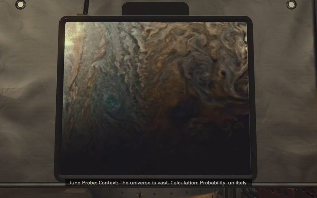 Starfield Juno probe