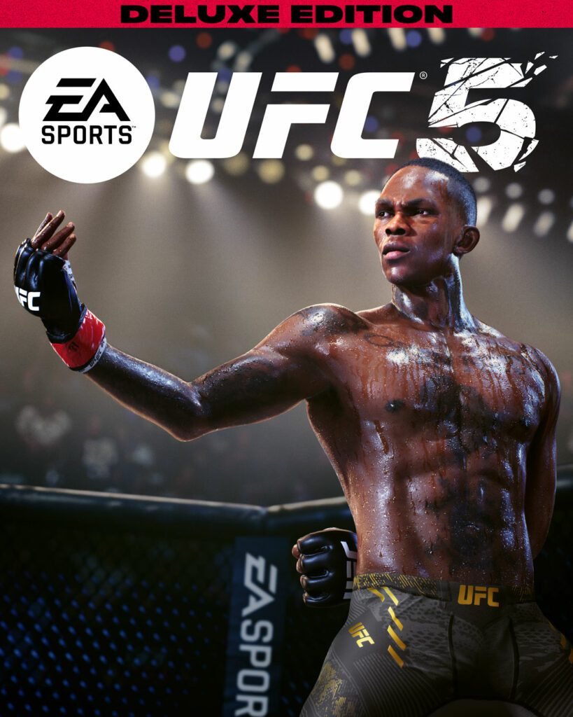 EA Sports UFC 5 Deluxe Edition Cover Art featuring Jon Jones