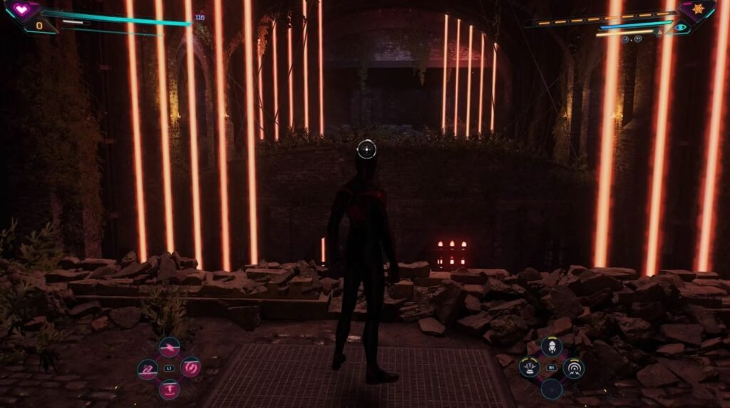 Laser Room of Kraven's Traps