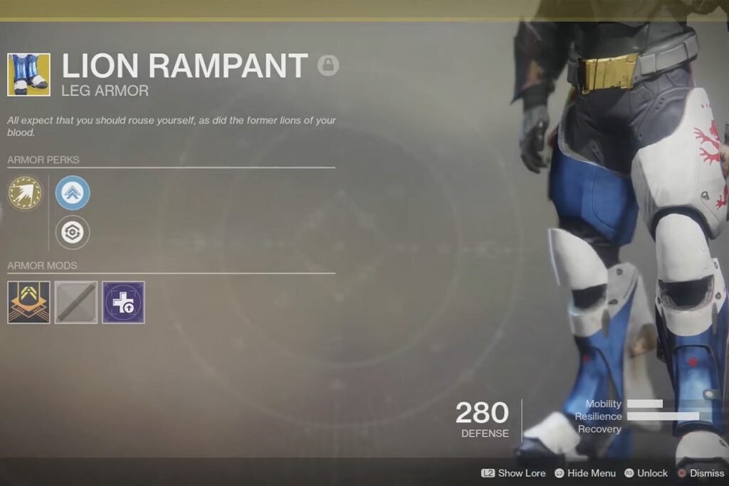 Destiny 2 lion rampant