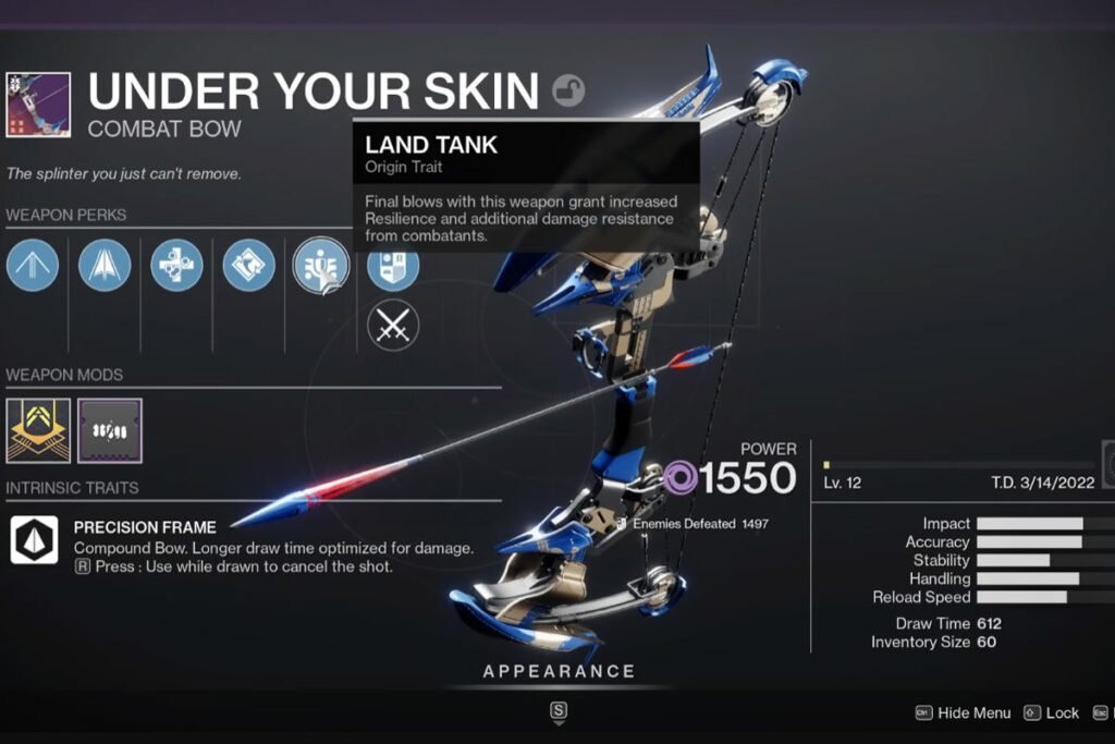 Destiny 2 Under Your Skin