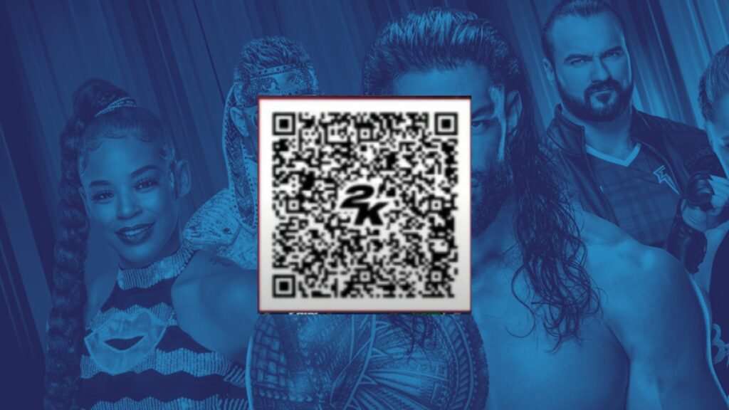 WWE SuperCard QR Codes in March