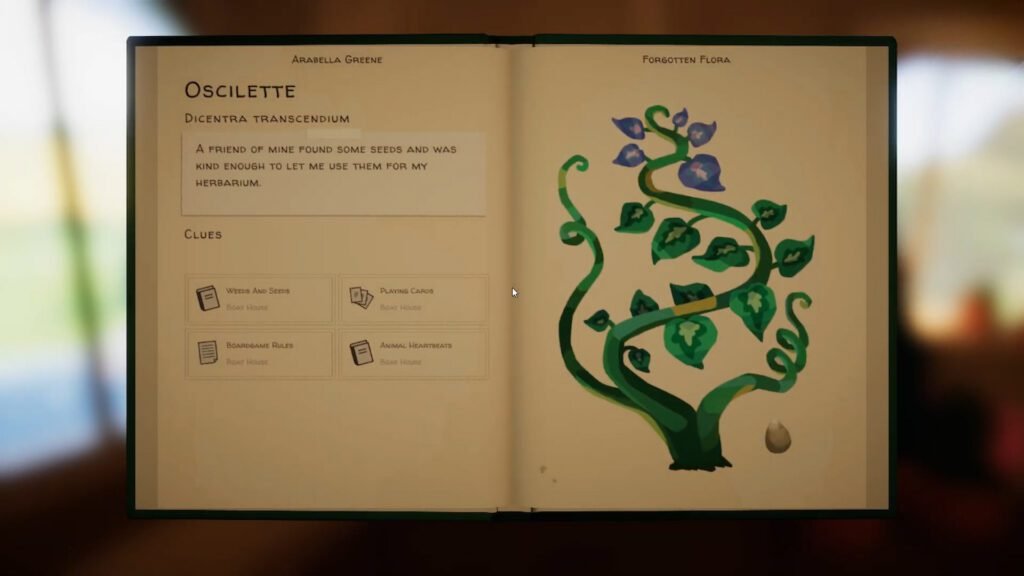 oscilette clues botany manor