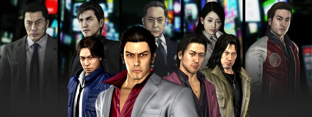 Yakuza support characters