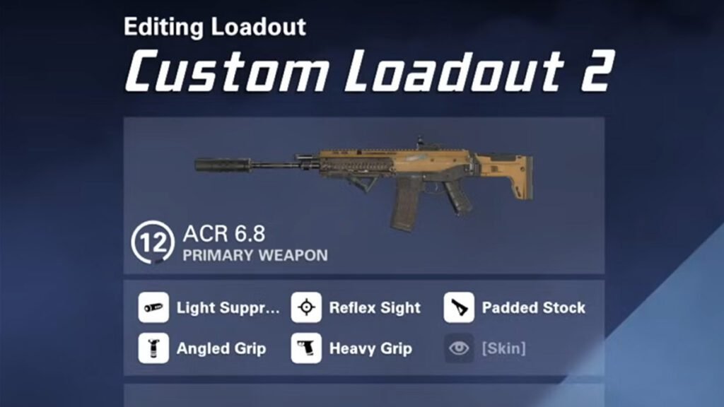 XDefiant ACR 6.8 best build loadout class