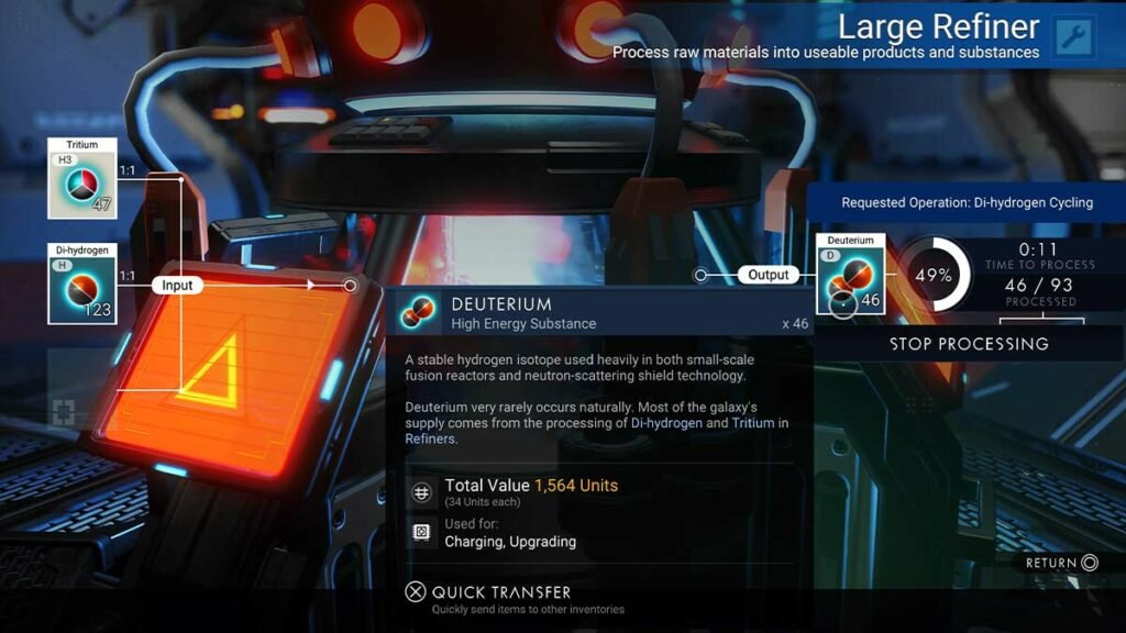 How to Make Deuterium in No Man's Sky | | GamesHorizon No mans sky deuterium