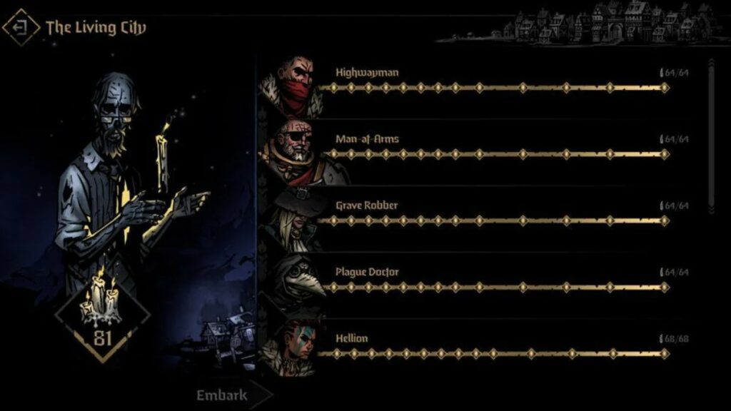 Darkest Dungeon 2 Unlock Characters Living City