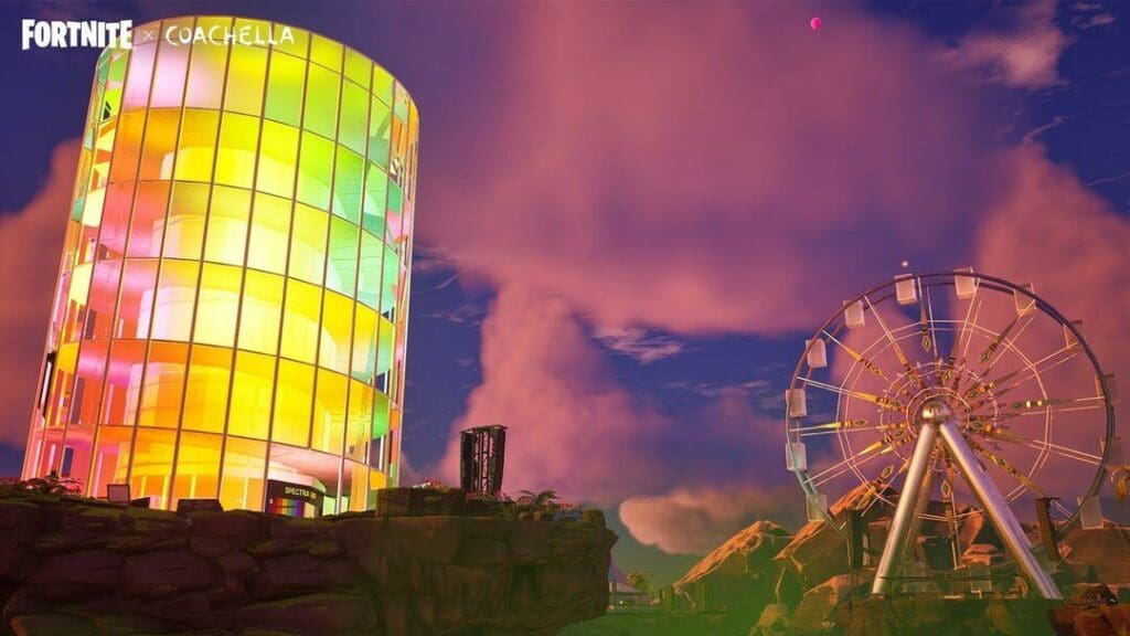 Coachella island fortnite