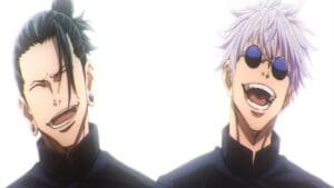 Suguru Geto and Satoru Gojo in Jujutsu Kaisen