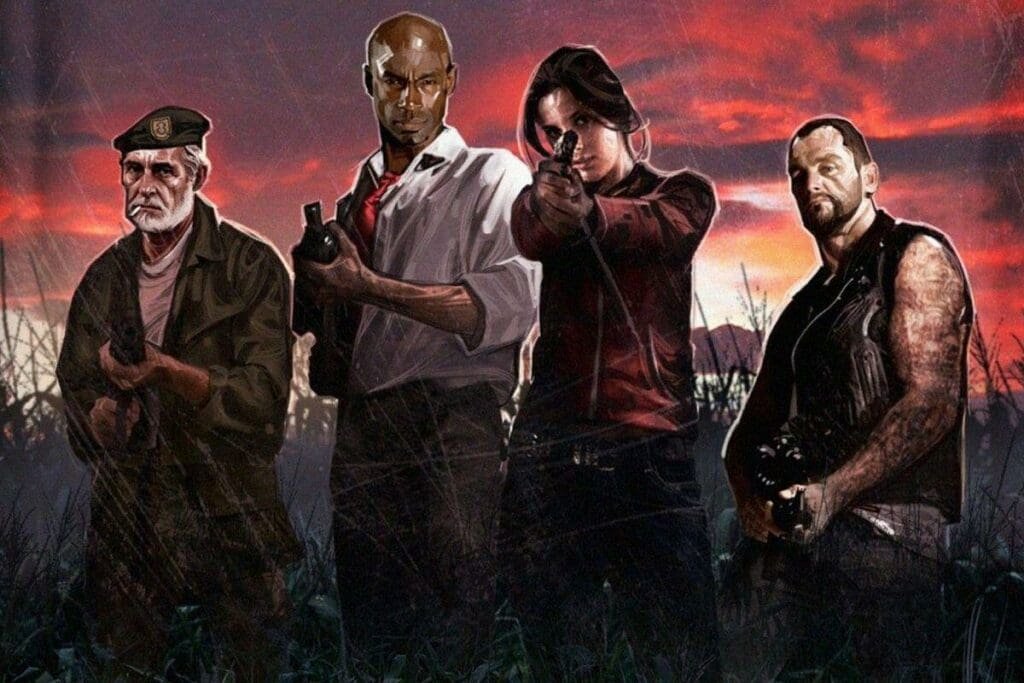 Left 4 Dead cover Art