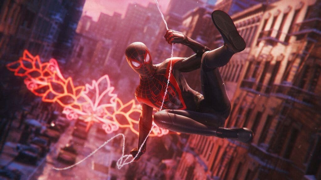 30 Best Games On PS Plus Extra To Play Right Now | | GamesHorizon Miles swinging through NYC.