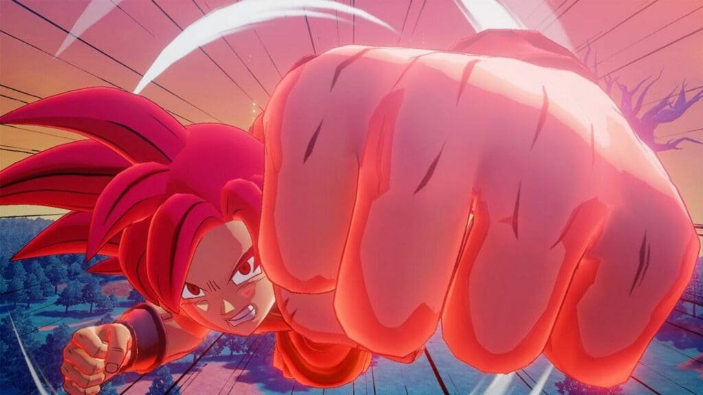 Best Anime Games On PS4 To Play Right Now | best anime games for ps4 | GamesHorizon Goku Super Saiyan God form in Dragon Ball Z: Kakarot