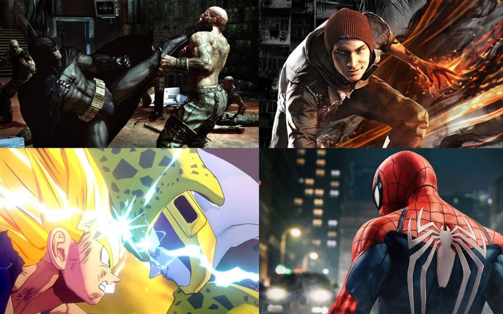 best superhero games on PS4