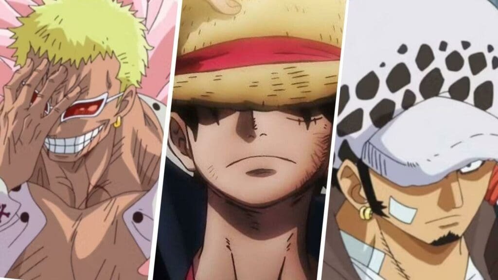 Top Pirate captains of One Piece series