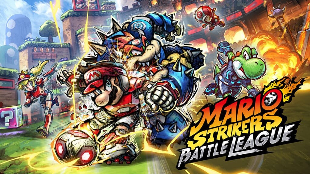 Best Sports Games For Nintendo Switch To Play Right Now | best sports games for nintendo switch | GamesHorizon Mario Strikers: Battle League is one of best sports games for Nintendo Switch