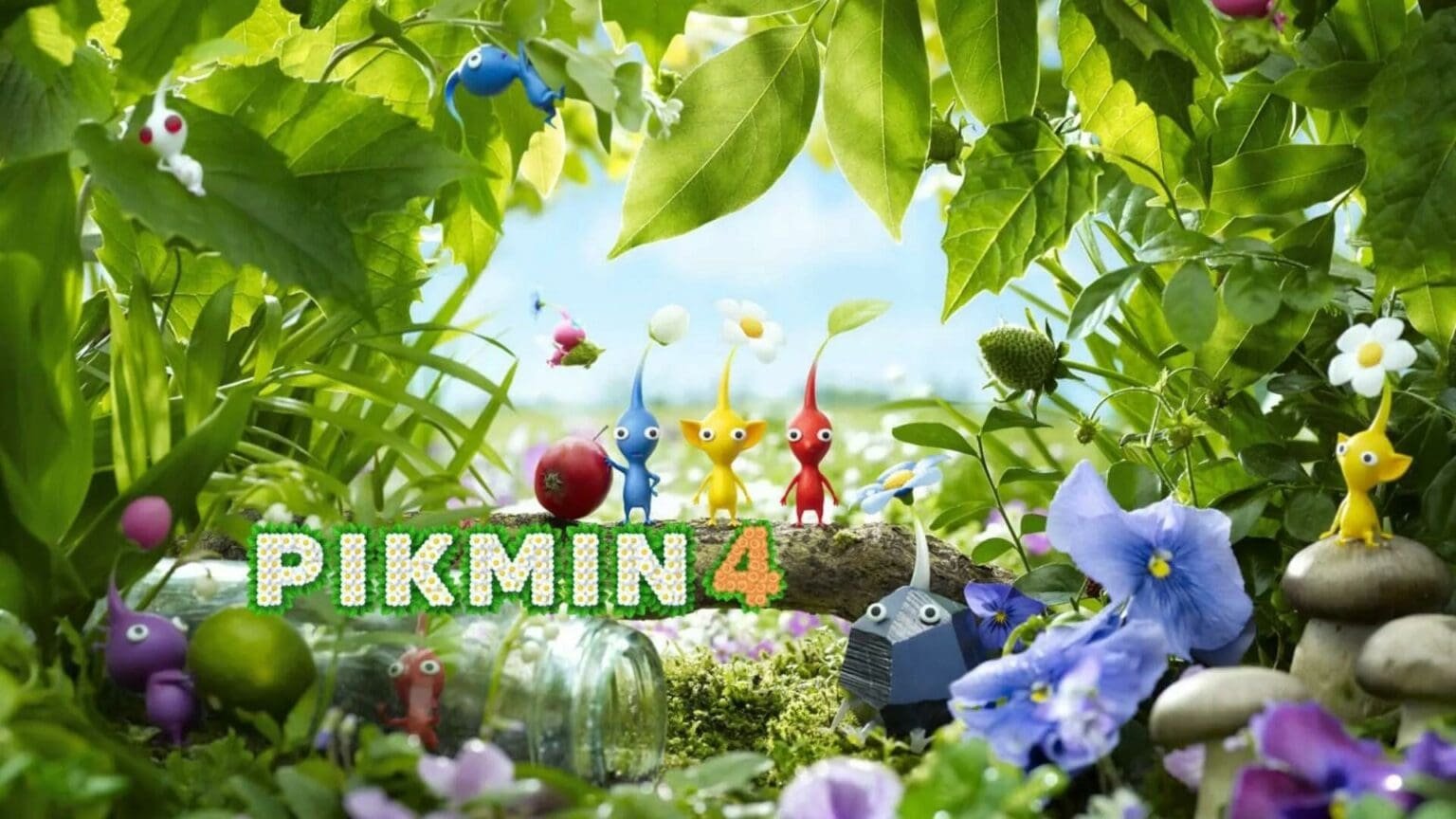 Pikmin 4 cover art