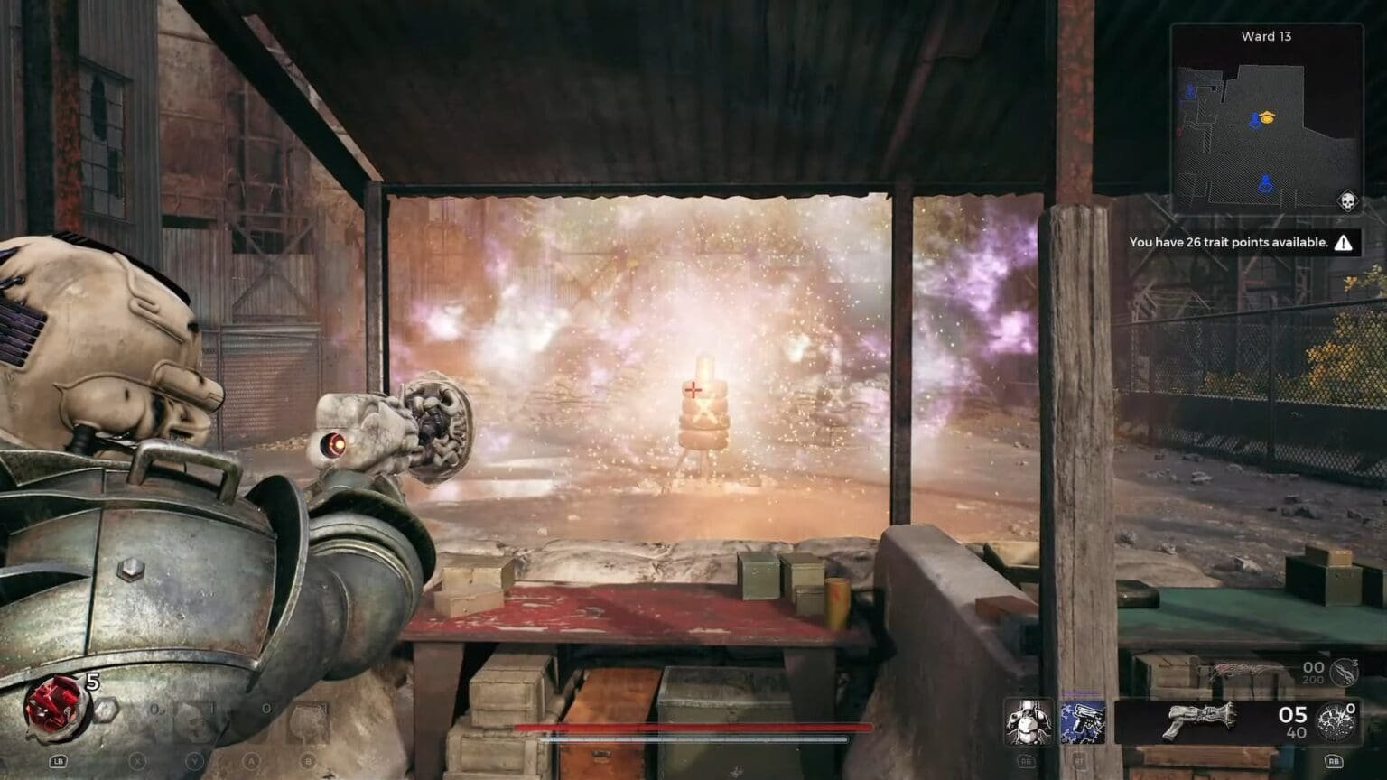 Remnant 2 Star Shot handgun in action