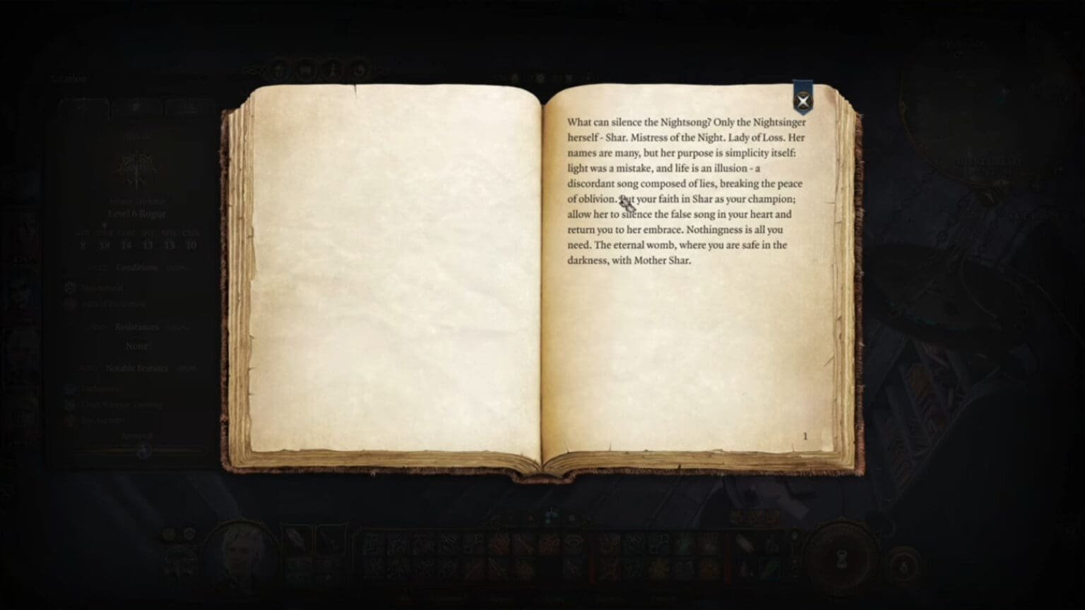 Baldur's Gate 3 The Silent Library Puzzle