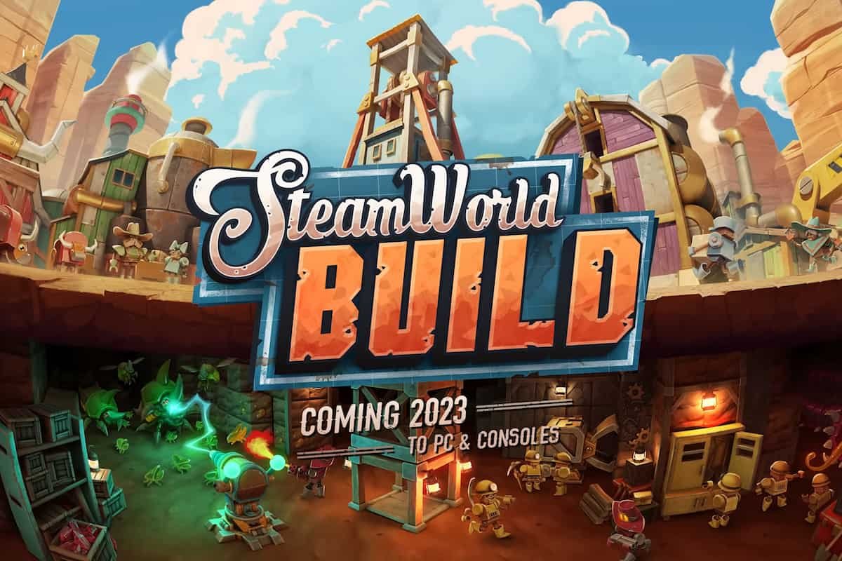 SteamWorld Build is a unique mining town simulator, play today