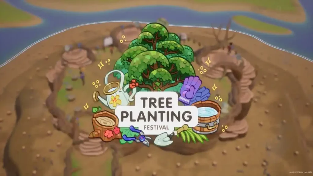 Where Is The Tree Planting Festival In Coral Island?