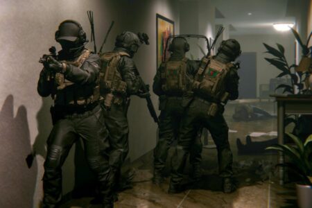 SWAT Team conducting a raid in Ready or Not