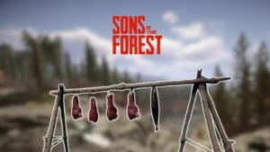 Drying Rack in Sons of the Forest