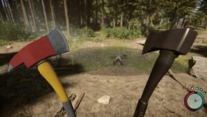 Firefighter Axe and Modern Axe in Sons of the Forest