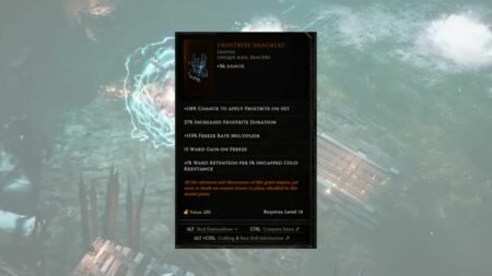 How To Get Frostbite Shackles In Last Epoch