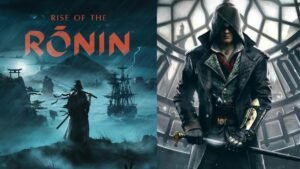 Rise of the Ronin poster (L) AC Syndicate Protagonist (R)