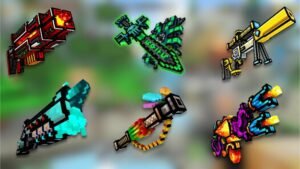 best guns in pixel gun 3d