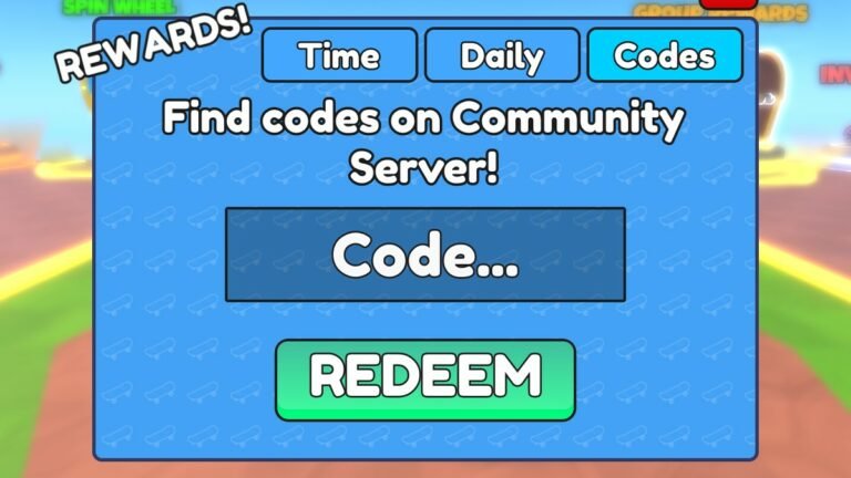 Skateboard Obby Codes (July 2024)