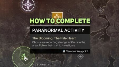 Destiny 2 paranormal activity solution