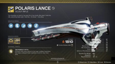 How to Get the Polaris Lance and Catalyst in Destiny 2
