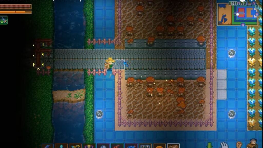 Core Keeper Mushroom Farm Protect