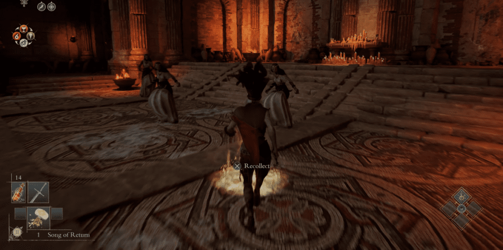 Priestess enemies in Enotria